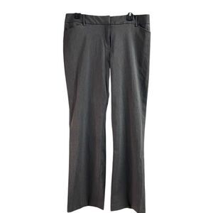 NWT GEORGE Women’s Classic Straight Leg Stretch Millennium Pant Sz 16P Char Gray